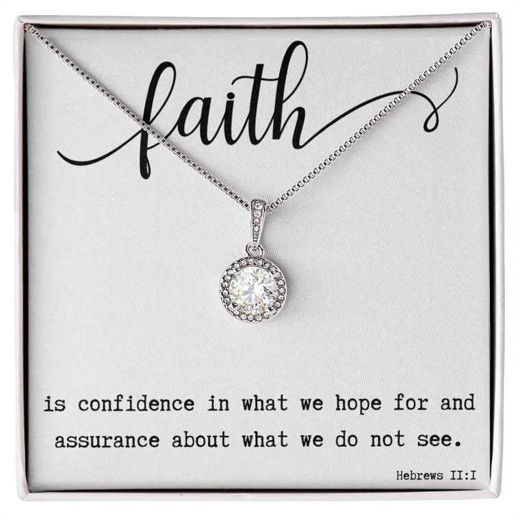 Faith Scripture 'Eternal Hope' Necklace