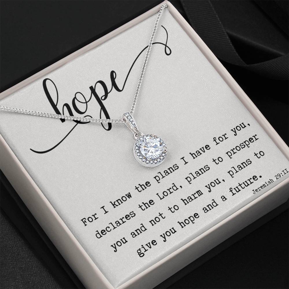 Hope Scripture 'Eternal Hope' Necklace