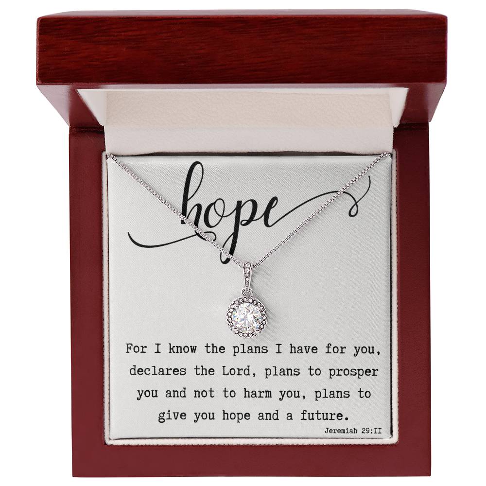 Hope Scripture 'Eternal Hope' Necklace