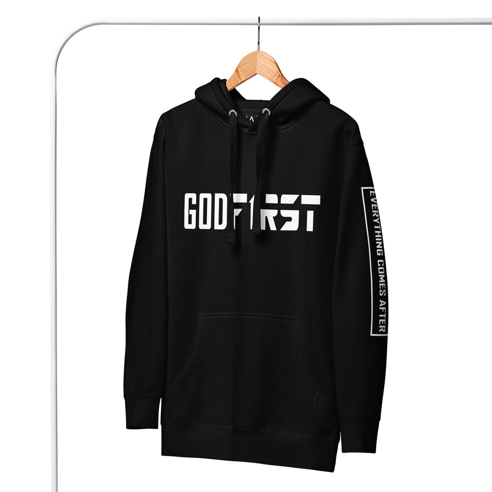 
                  
                    M.A.D Apparel Ltd Hoodie God First Faith Hoodie
                  
                