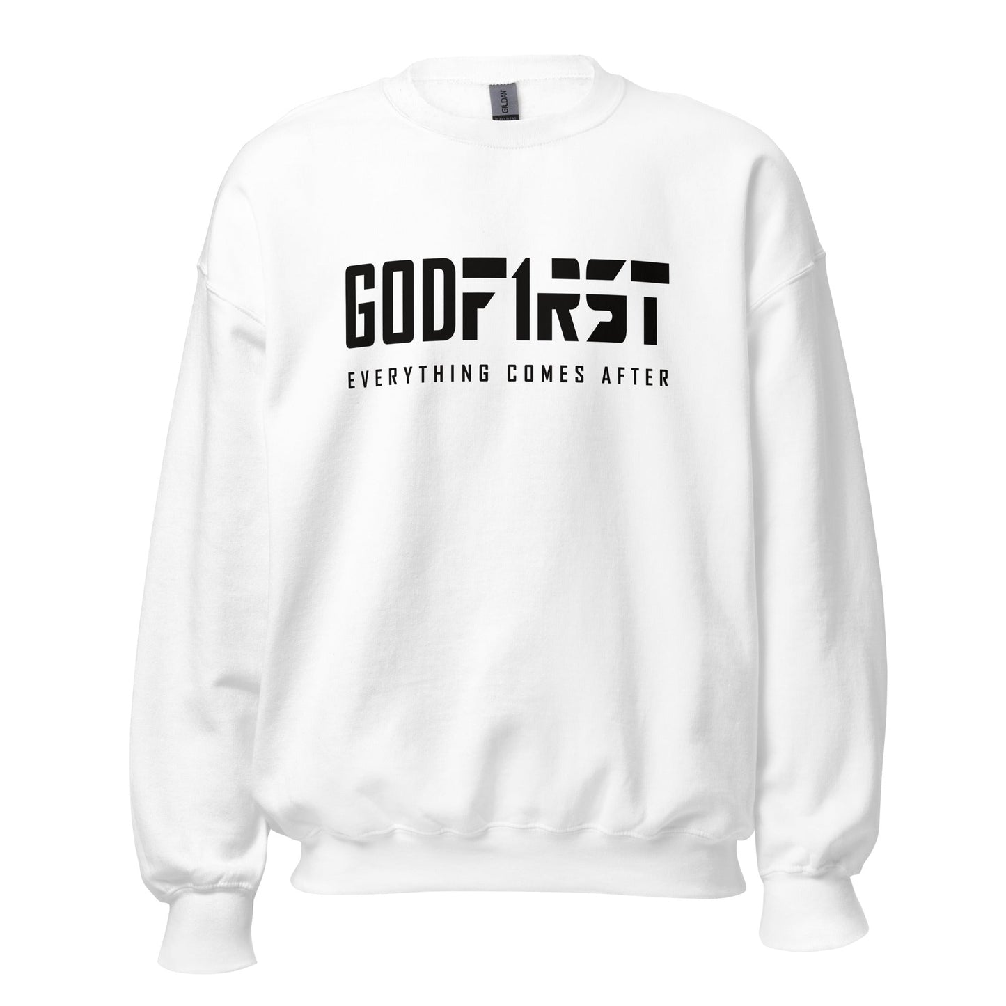 M.A.D Apparel Ltd Sweatshirts God First Faith Sweatshirt