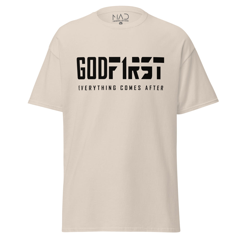 
                  
                    M.A.D Apparel Ltd Tees God First Classic Faith T-Shirt
                  
                