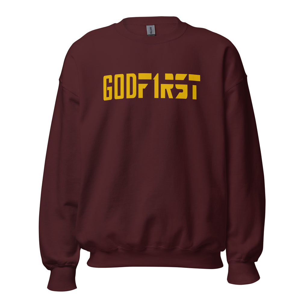 
                      
                        God First Berry Fall Sweatshirt
                      
                    