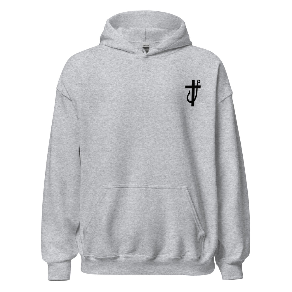 Fisher Man Grey Hoodie  | MAD apparel