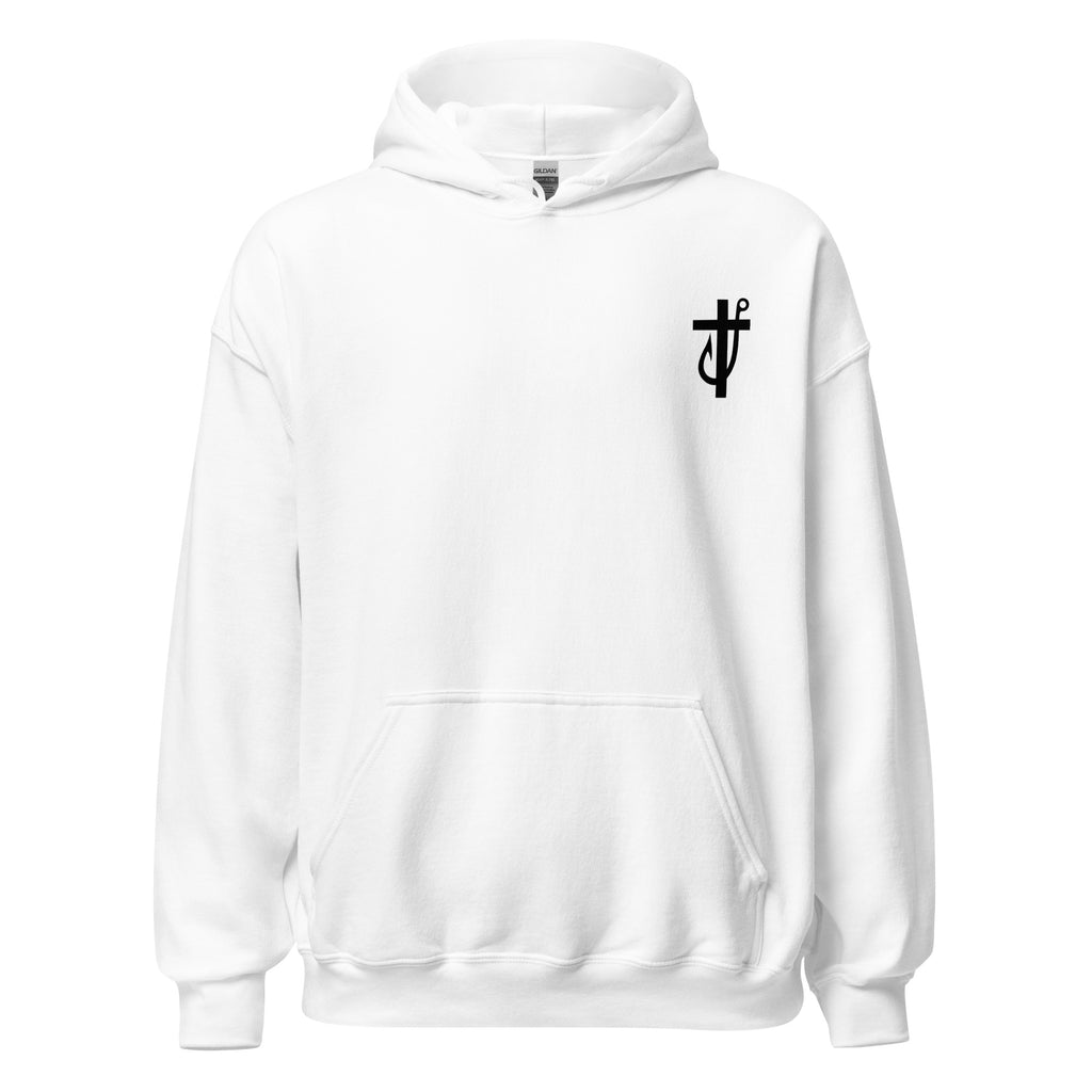 Fisher Man White Hoodie  | MAD apparel