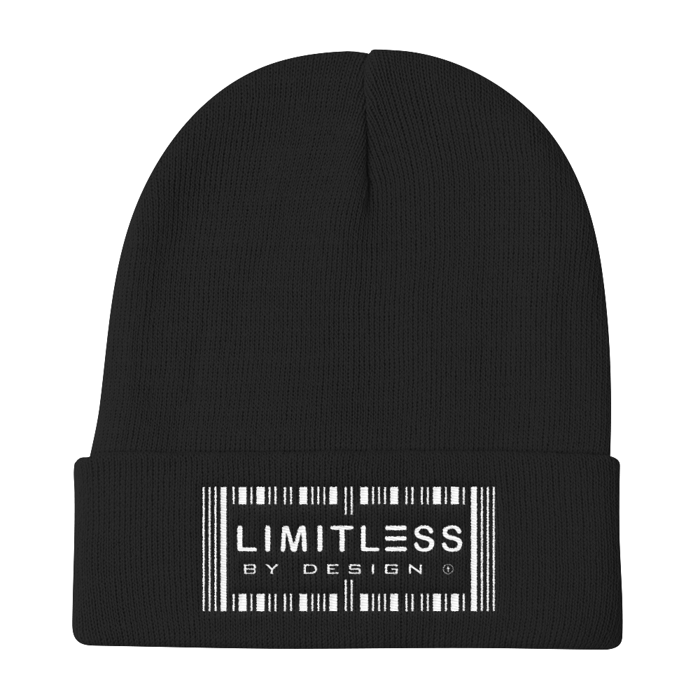 Christian Caps & Hats Black Limitless By Design Beanie