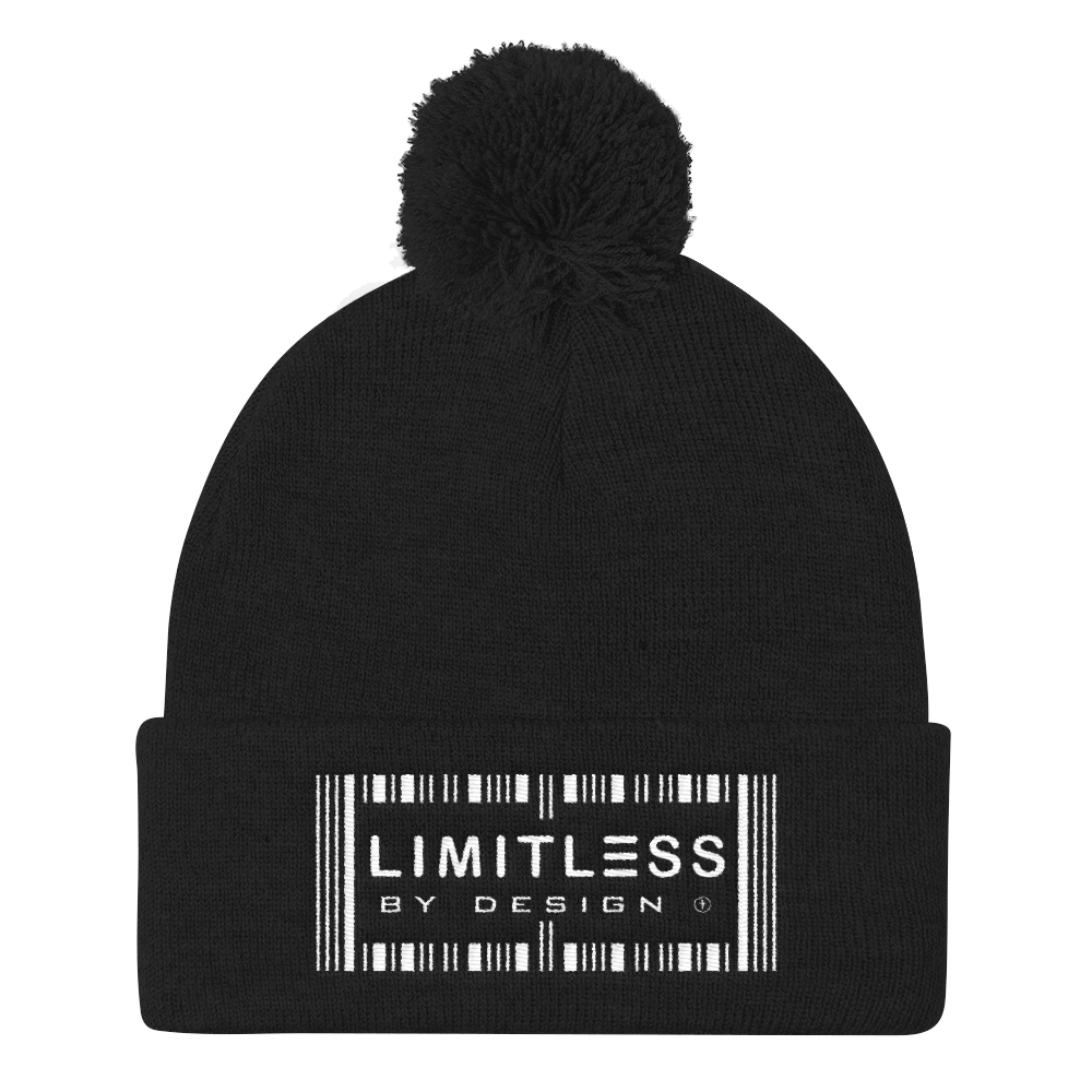 Christian Hats Black Limitless By Design Pom Pom Hat