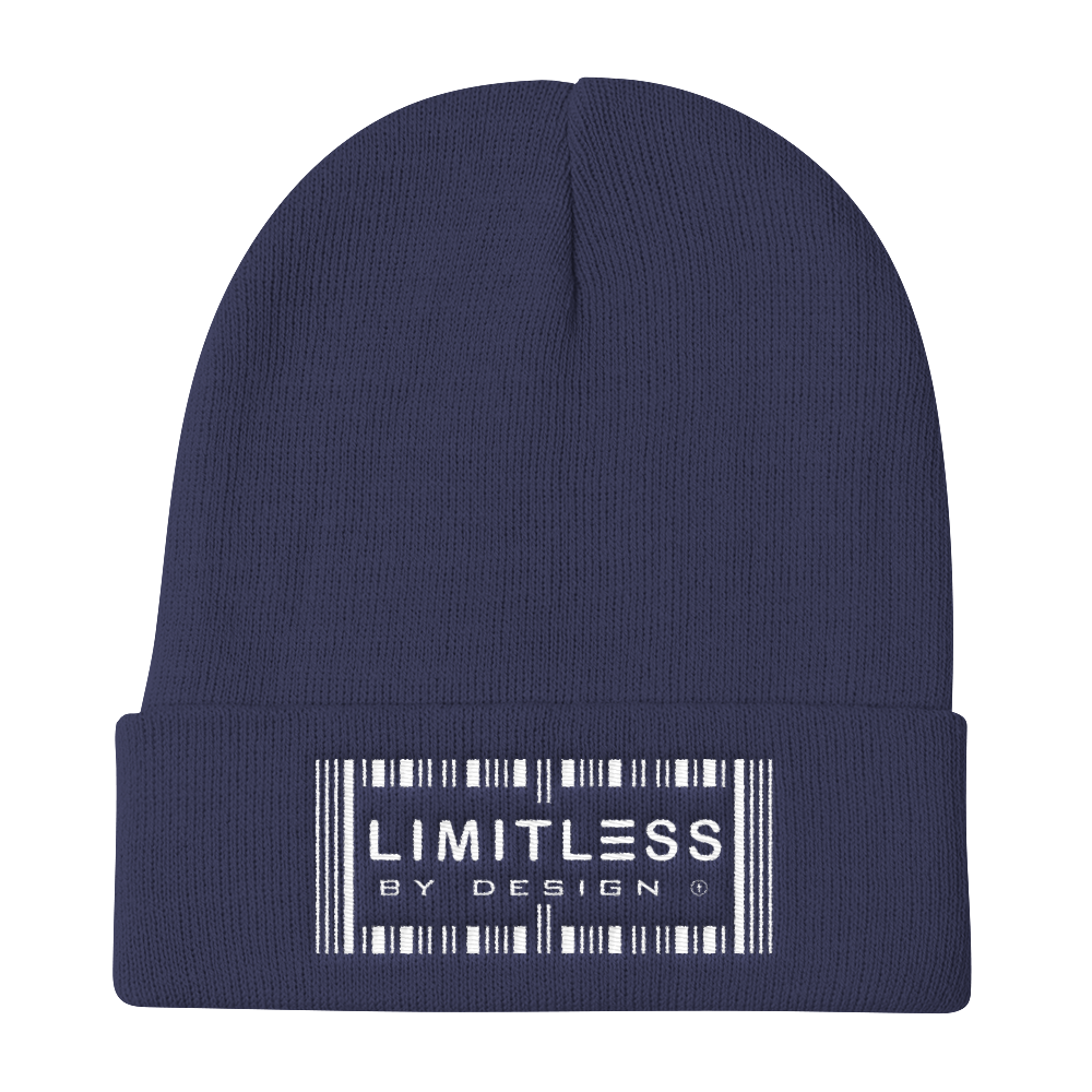 Christian Caps & Hats Blue Limitless By Design Beanie