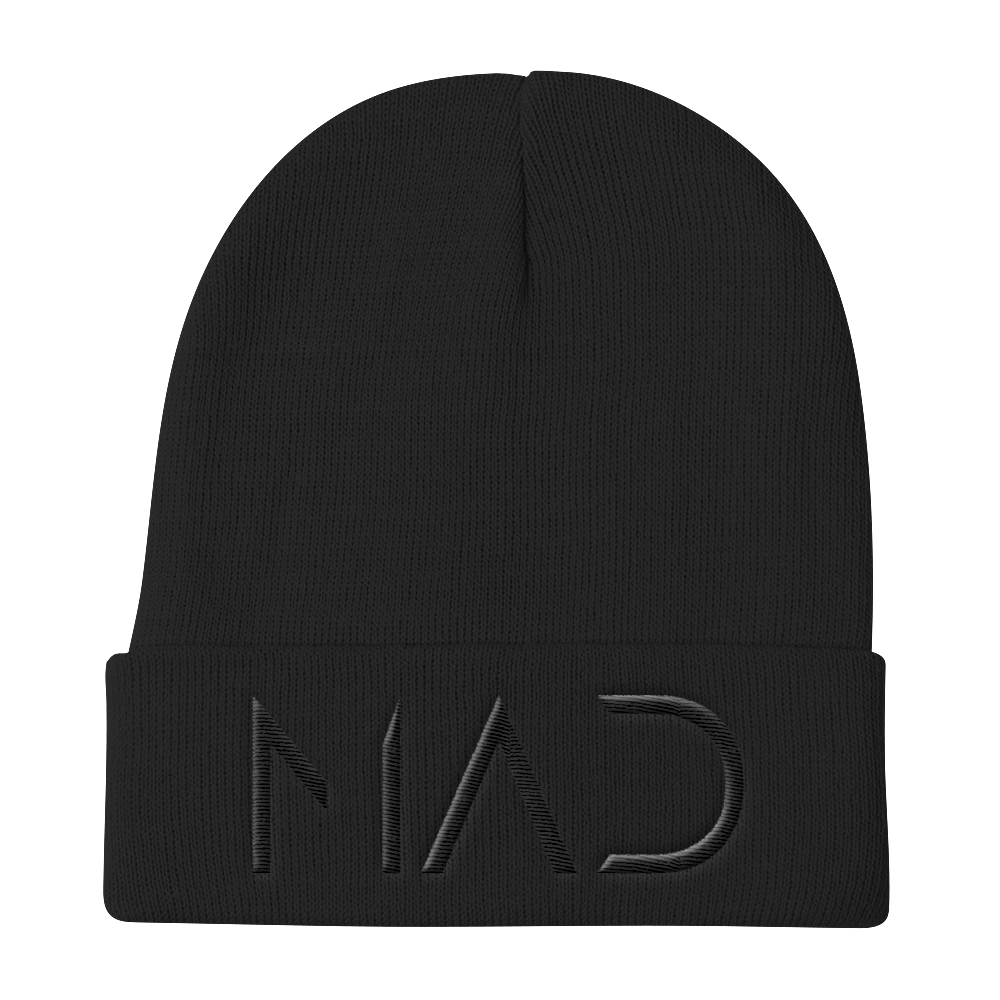 Christian Accessories Black Making a Difference Design Beanie