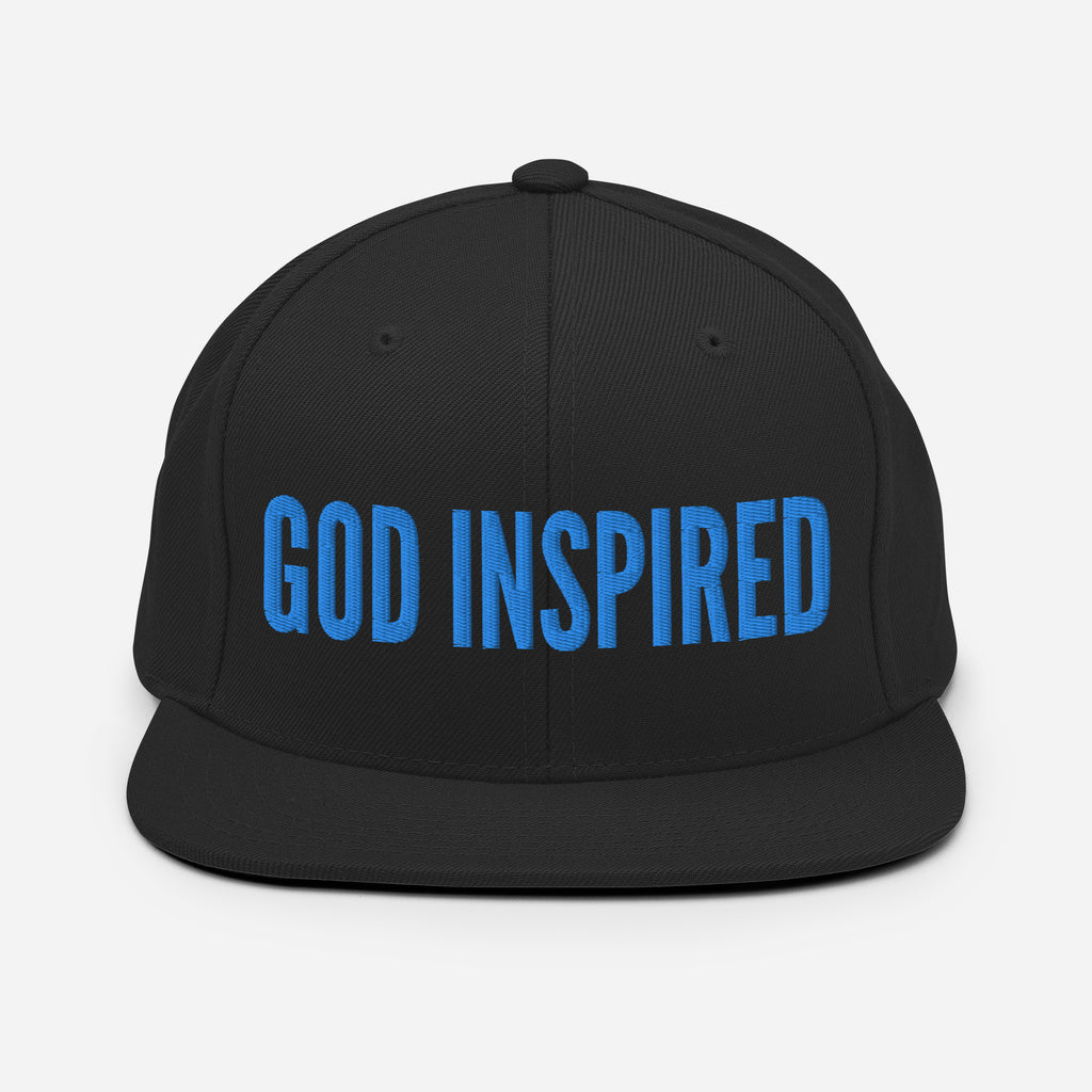 God Inspired Blue Snapback