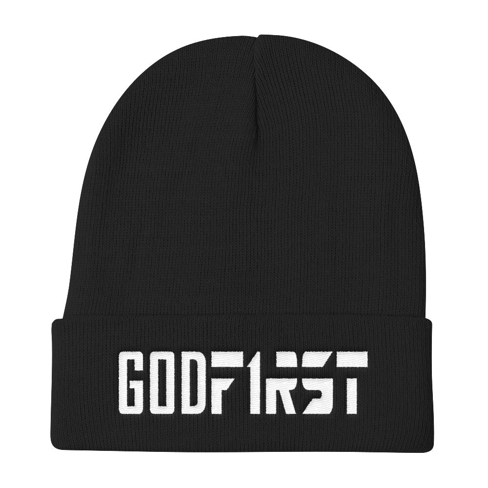 M.A.D Apparel Ltd Beanies God First Faith Beanie