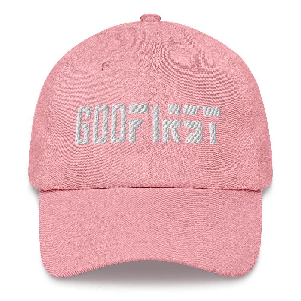 M.A.D Apparel Ltd Dad Cap God First Dad Faith hat