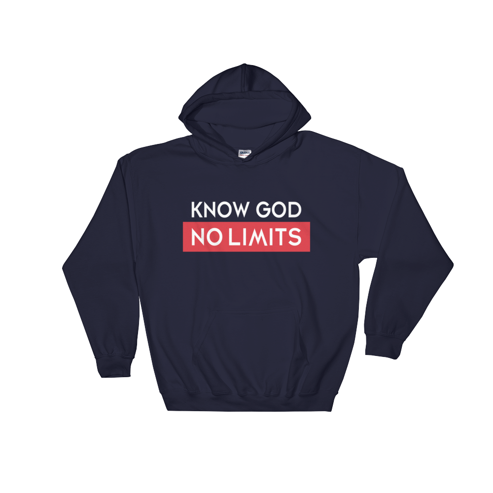 M.A.D Apparel Ltd Hoodies Know God No Limits Faith Hoodie