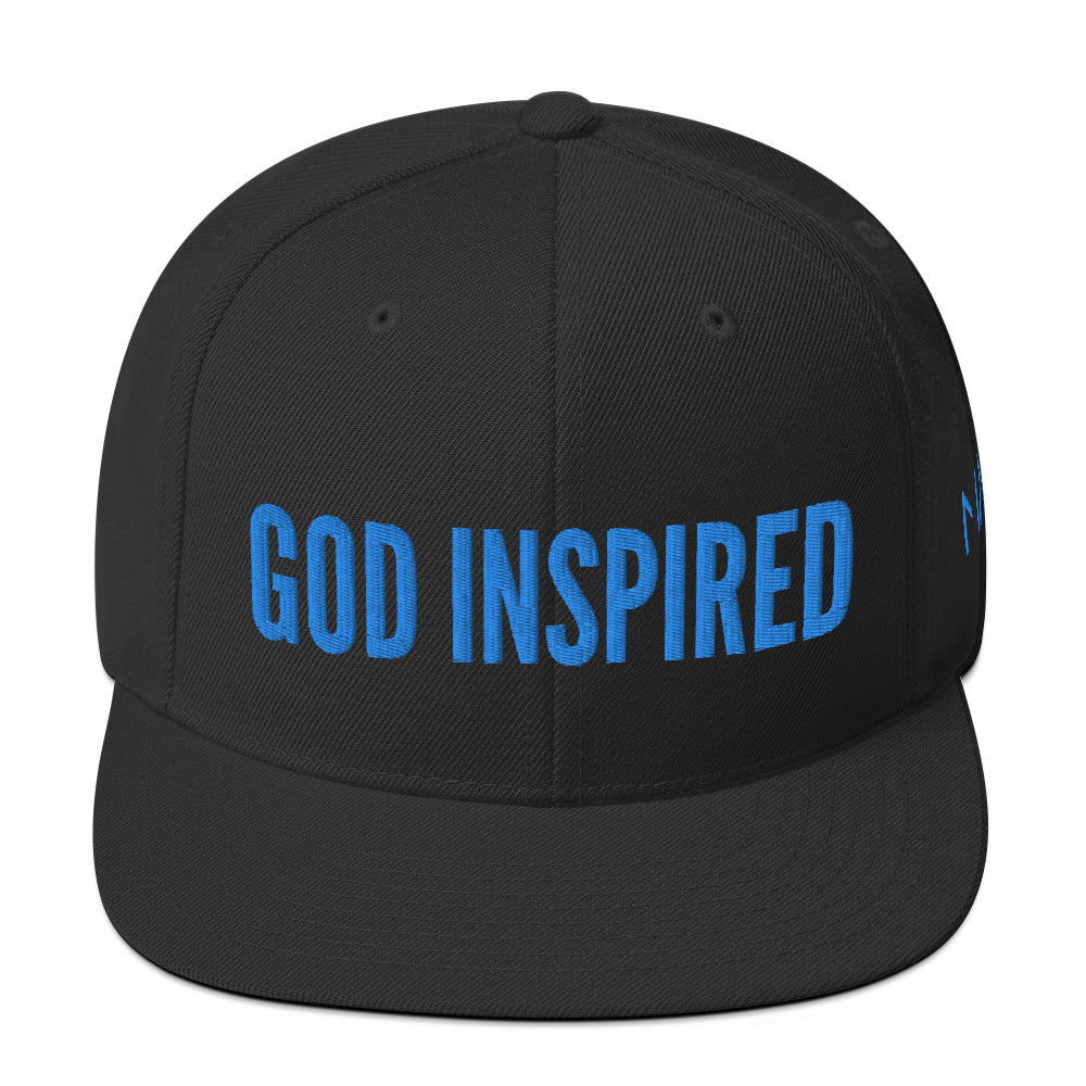 M.A.D Apparel Ltd Snapbacks God Inspired Blue Snapback