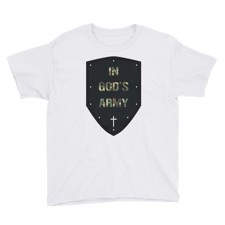 In God's Army Youth Short Sleeve T Shirt