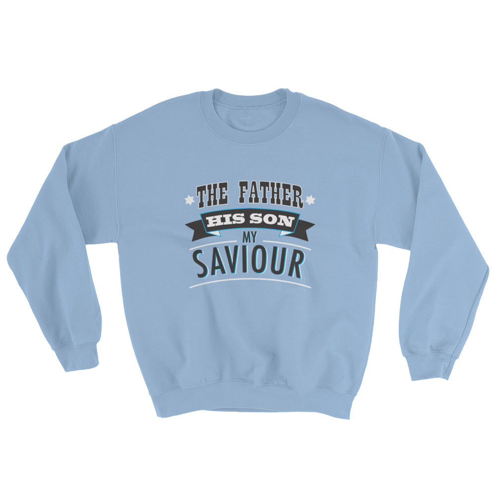 Christian Clothing Blue The Father Design Sweatshirt