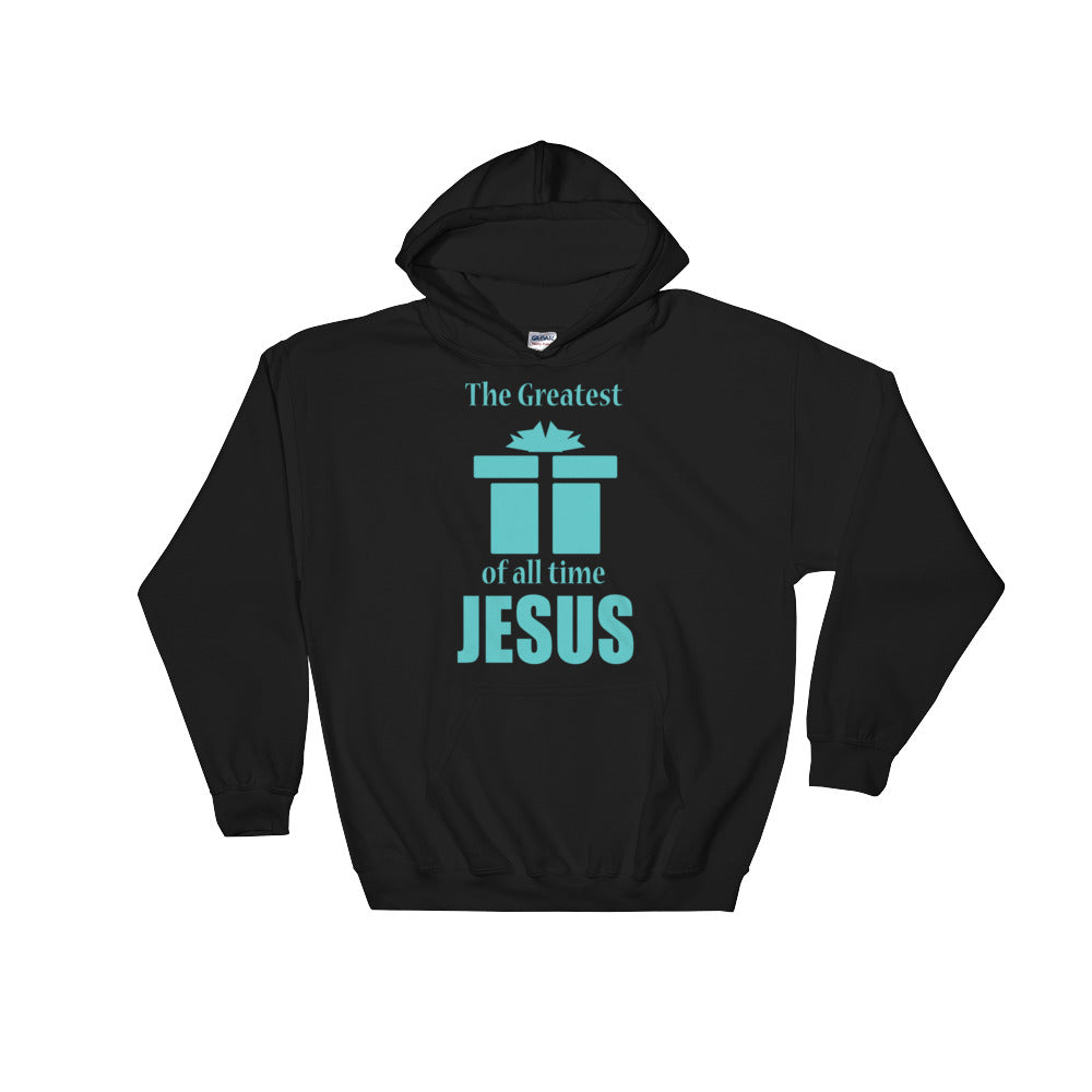 Christian Hoodies Black The Greatest Gift Design Hoodie