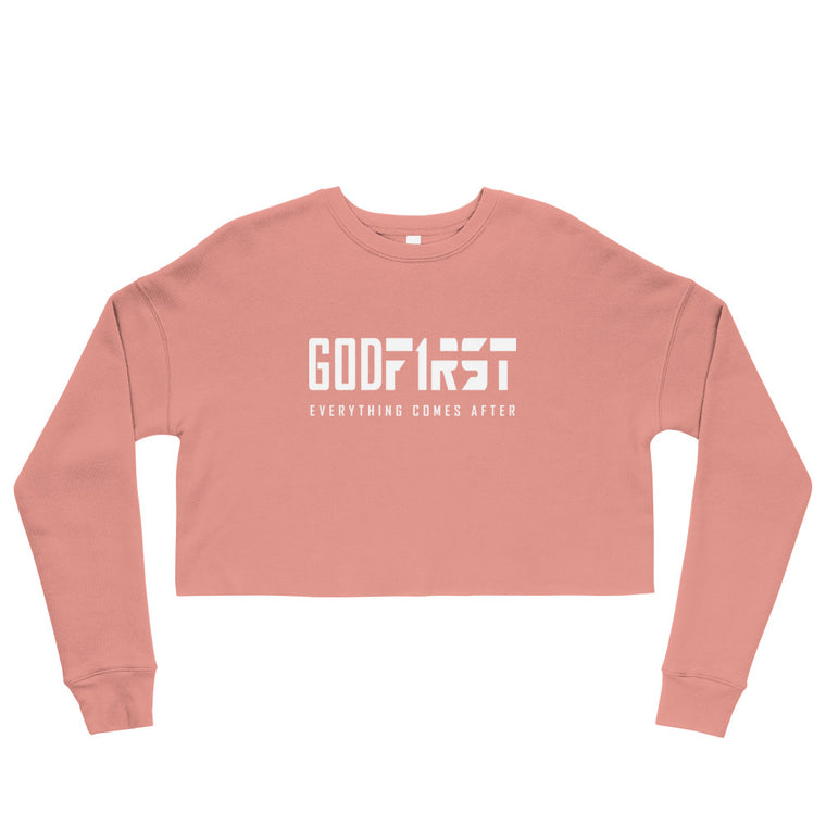 God First Cropped Sweatshirt