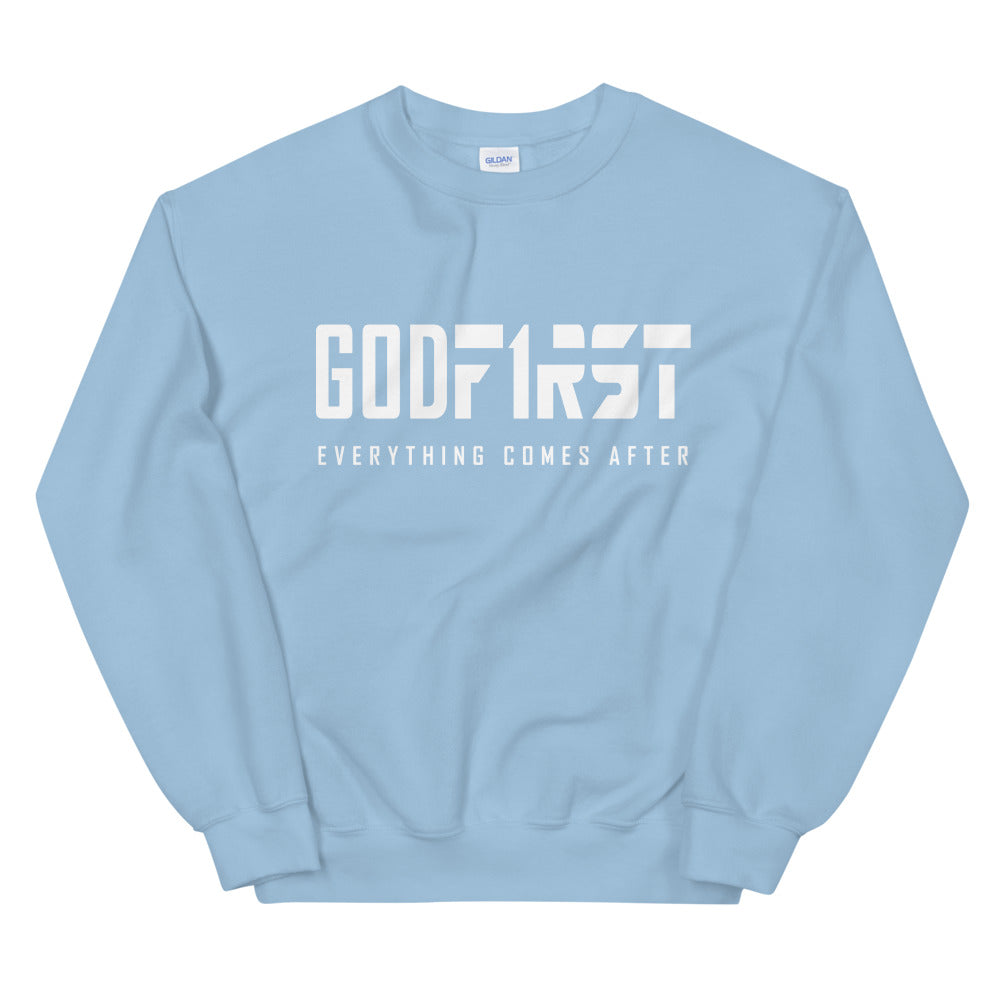M.A.D Apparel GOD First Light Blue Sweatshirt