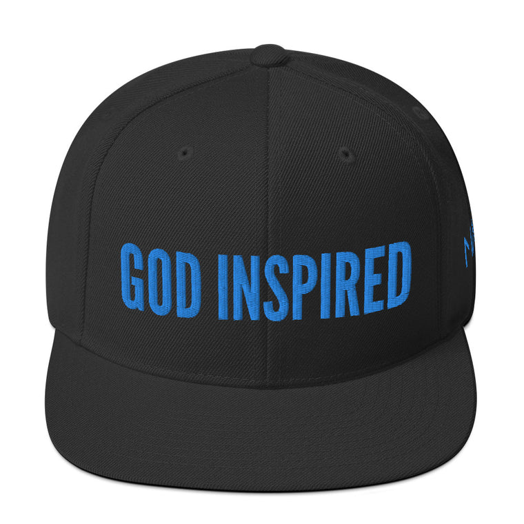 God Inspired Blue Snapback