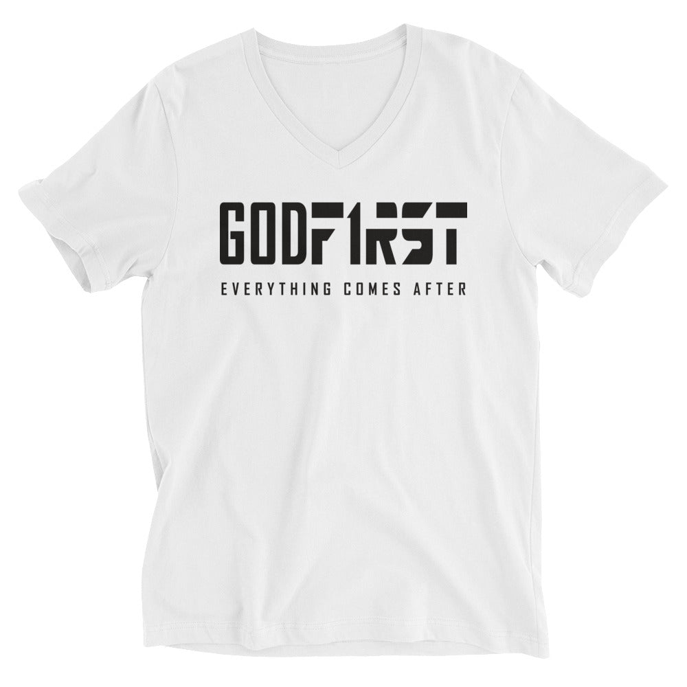 God First Unisex V-Neck T-Shirt